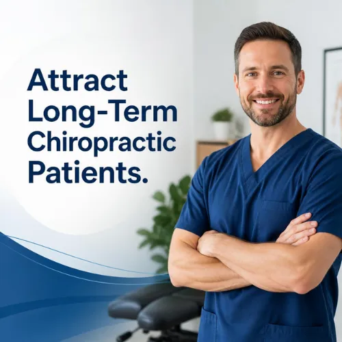 Chiropractic clinic front desk with a fully booked appointment schedule, representing the patient growth LeadGulls PPC delivers