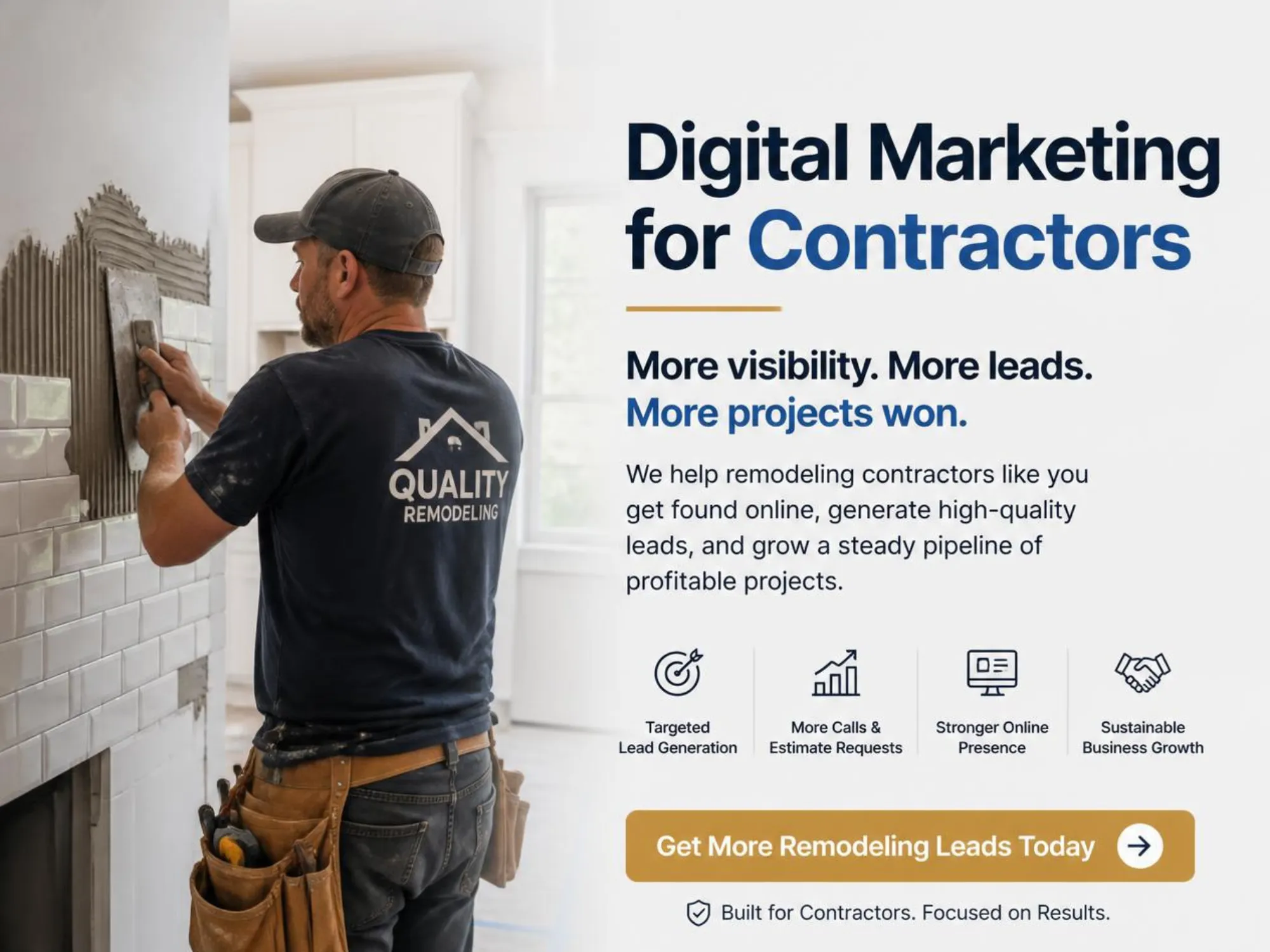 LeadGulls digital marketing for contractors — multi-channel advertising results