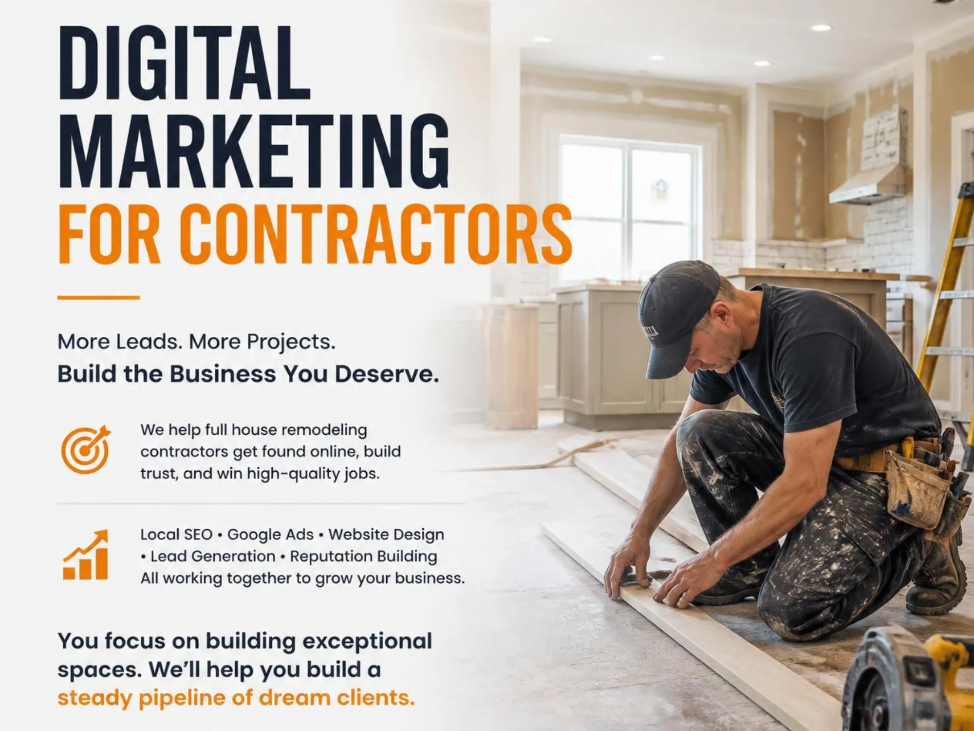 LeadGulls digital marketing for contractors — client acquisition results