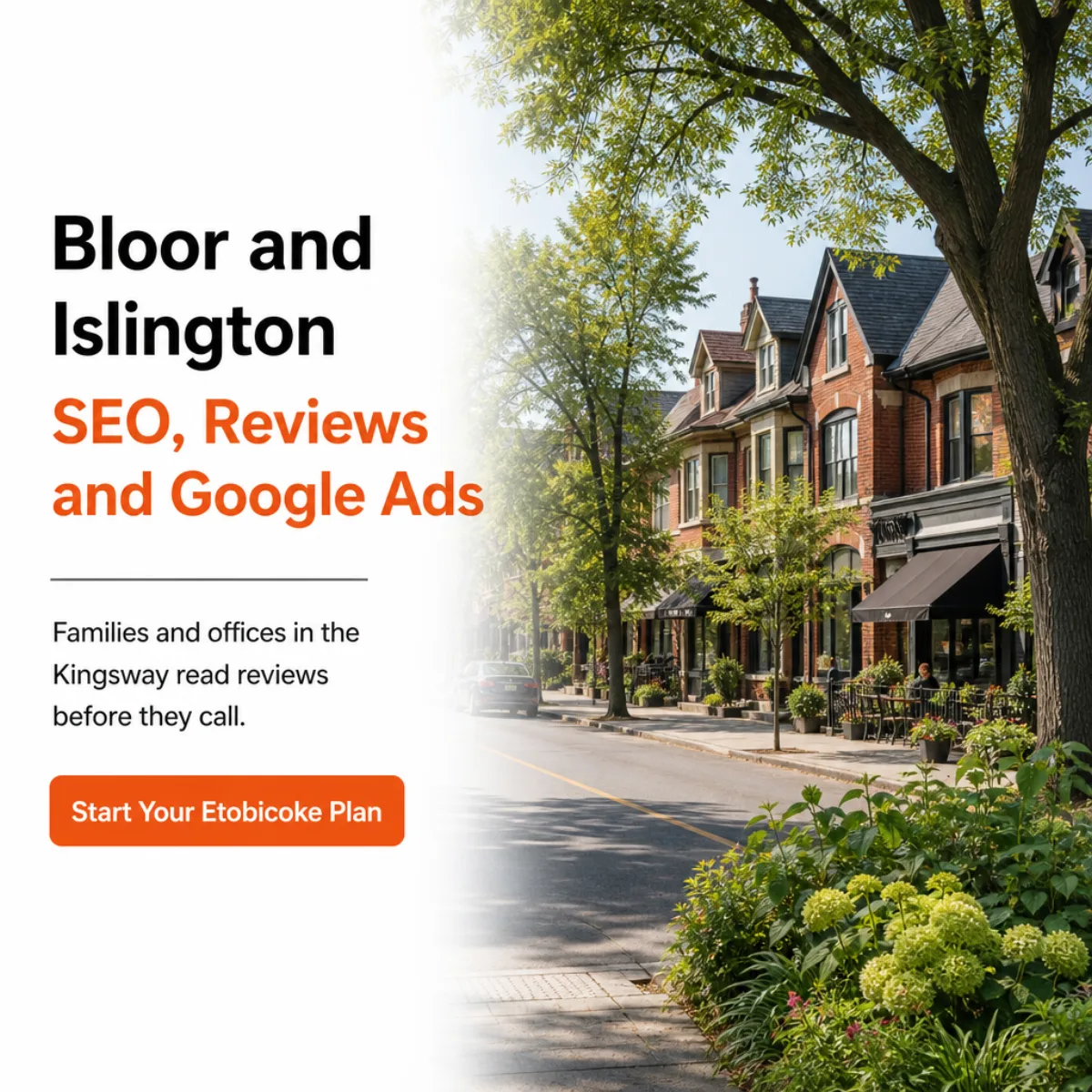 Bloor and Islington SEO, reviews and Google Ads