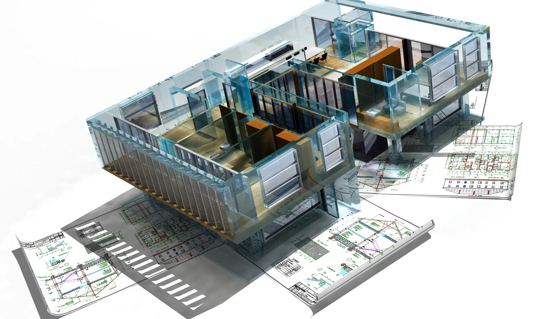 Modular buildings industry lead generation strategies overview showing digital marketing dashboard and modular construction site 2026