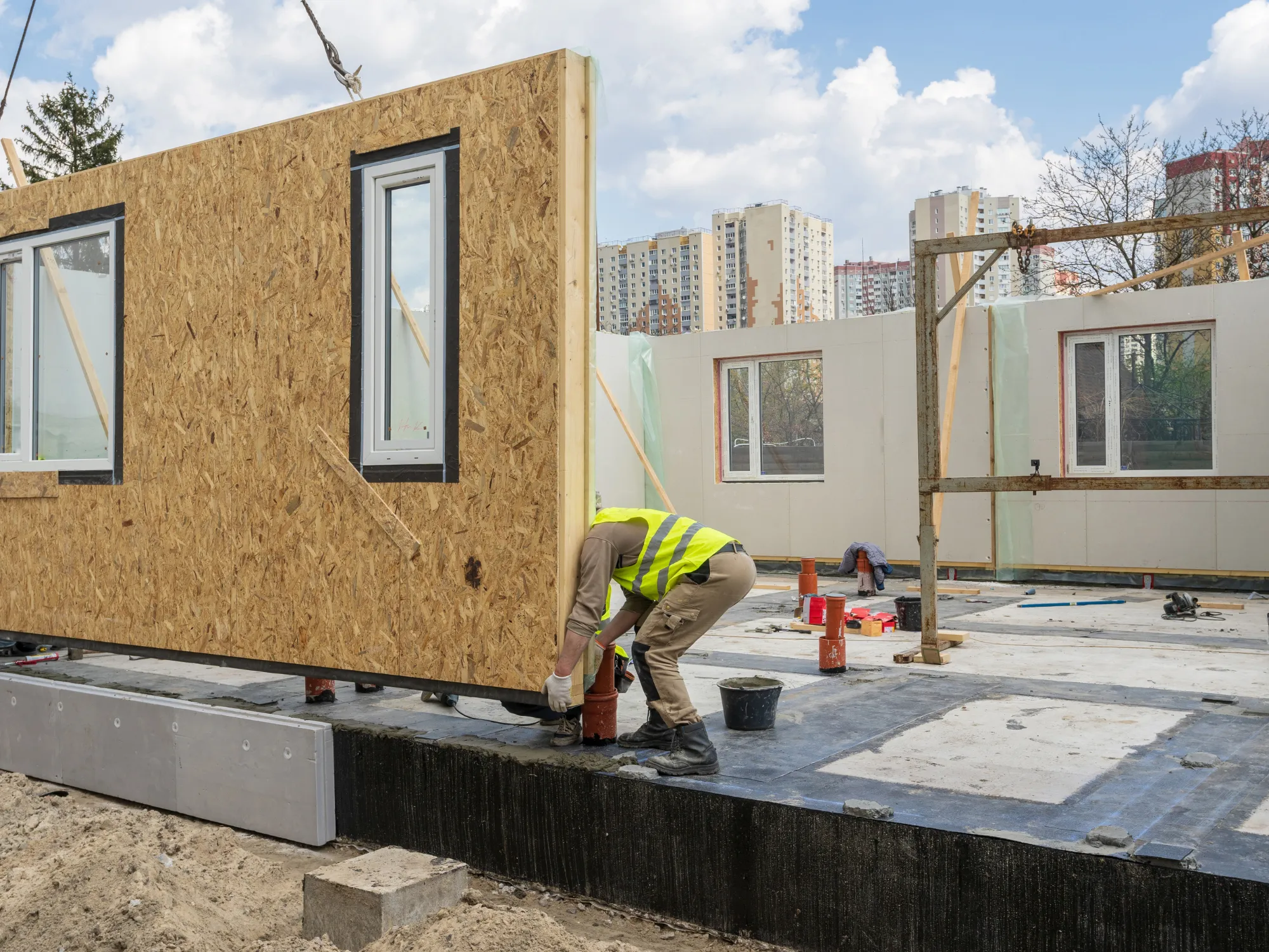 Modular buildings SEO agency visual