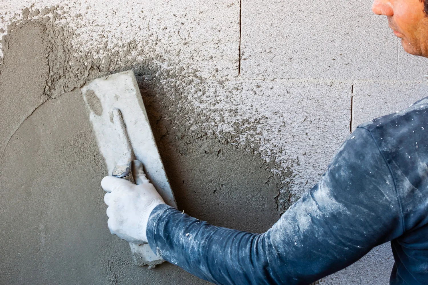 Completed stucco exterior finish on a home — the trust signal homeowners evaluate before hiring